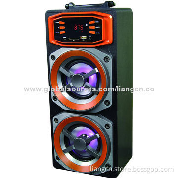 Factory Top Quality with FM Radio Function Bluetooth Wooden Speaker